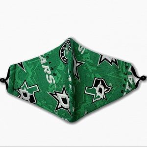 DALLAS Stars Face Mask With Adjustable Straps